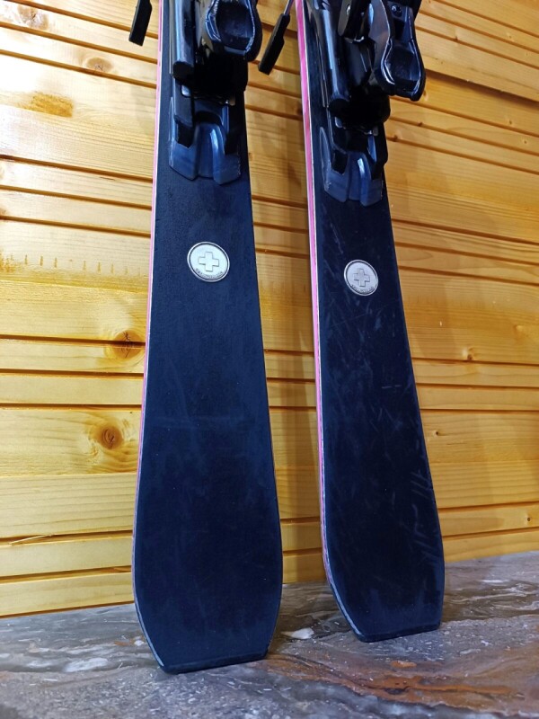 LYŽE AK SKI OF SWITZERLAND PISTE PINK 147CM